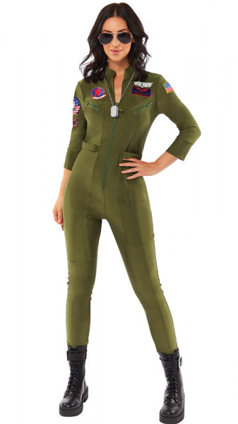 Top Gun Overall Damenkostüm 3