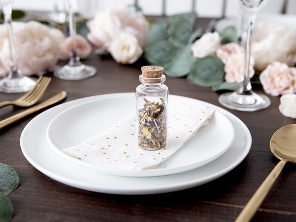 12 Gastgeschenk Flaschen 7,5cm