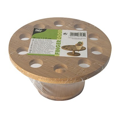 Bambuhållare för 10 snackspåsar ca 18cm 3