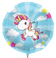 Einhorn Poppy Folienballon