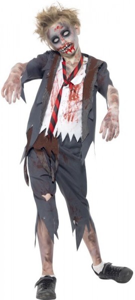 Horror Schuljunge Zombie Kostüm