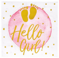 Vorschau: 20 Cute Little Girl Servietten 33cm