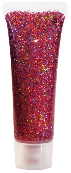 Pinkes Juwel Glitzer Gel