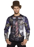 Steampunk 3D Herrenshirt Ivan