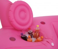 Vorschau: XXL Flamingo Badeinsel 3,7 x 3,35 x 2m