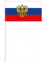 10 Russland Fahnen 39cm