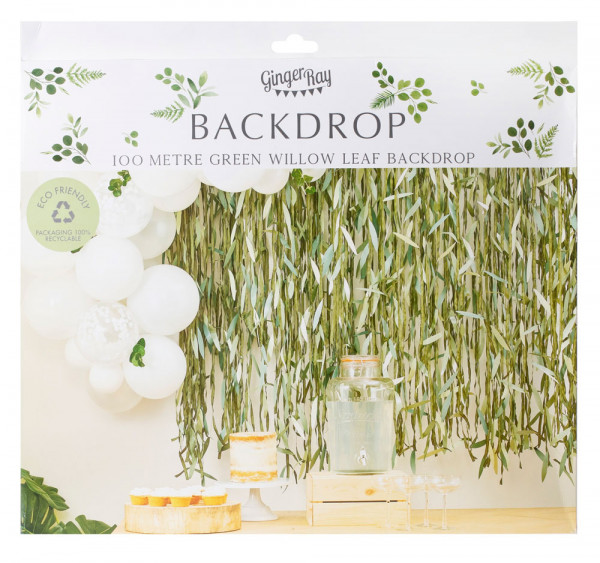 Botanical Blätterband Vorhang 2