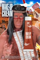 Rötliches Make-Up Für Indianer Kostüme