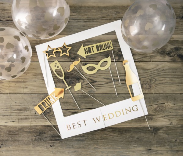 Foto Booth Set Best Wedding