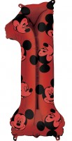 Musse Pigg nummer 1 ballong 66cm