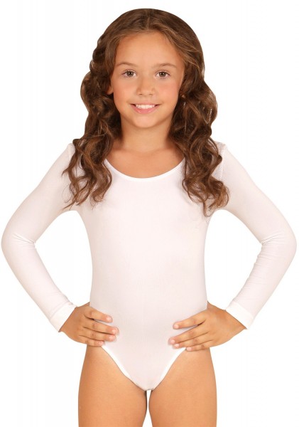 Klassischer Weißer Body Für Kinder