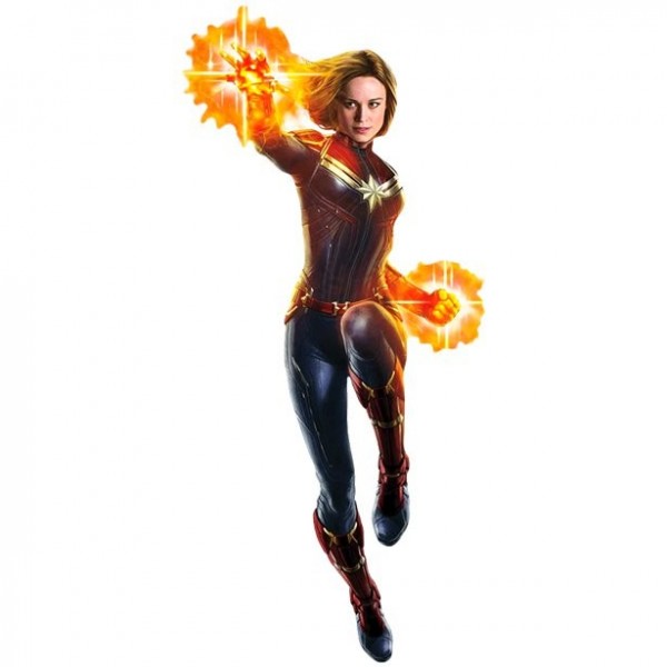 Captain Marvel Pappaufsteller 1,77m