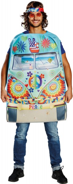 Bunter Hippie Bulli Overall