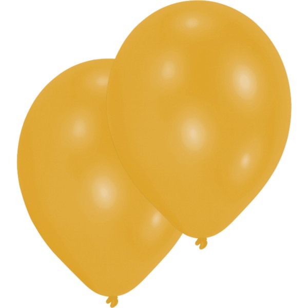 10 Goldene Luftballons Basel 27,5cm