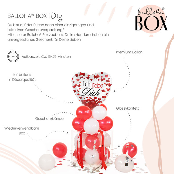 Balloha Geschenkbox DIY I Love You XL 3
