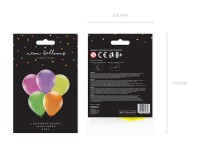 Vorschau: 5 Neon Latexballons Partyfun 25cm