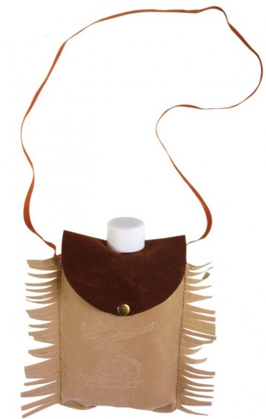 Flasche In Indianer Fransen Tasche