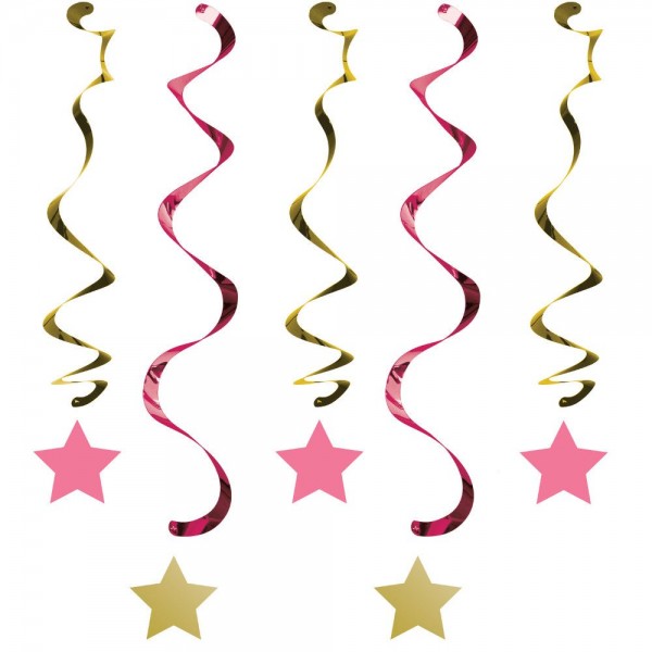 5 Twinkle Baby Girl Spiralhänger
