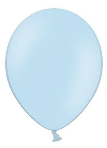 10 Partystar Luftballons pastellblau 27cm