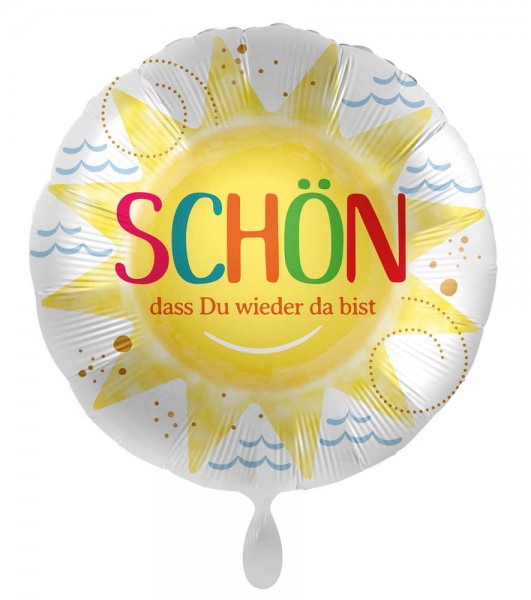 Ballon Schön dass du wieder da bist 45cm