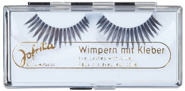Elegante Echthaar Feder Wimpern