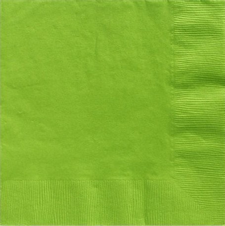 20 Lindgrüne Servietten Basel 25cm