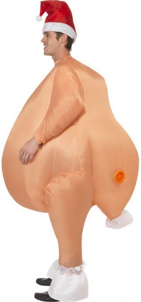 Witziges Weihnachtsgans Truthahnkostüm 3