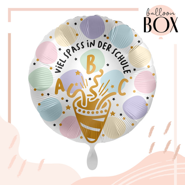 Balloha Geschenkbox DIY Viel Spaß Schultüte XL