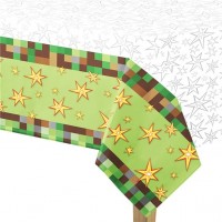 TNT Pixel Party Tischdecke 2,4 x 1,4m