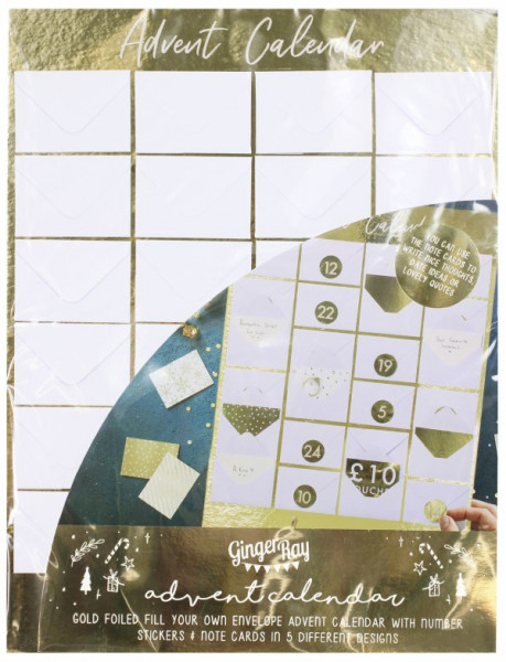 Sweet News Adventskalender 43 x 32cm 3