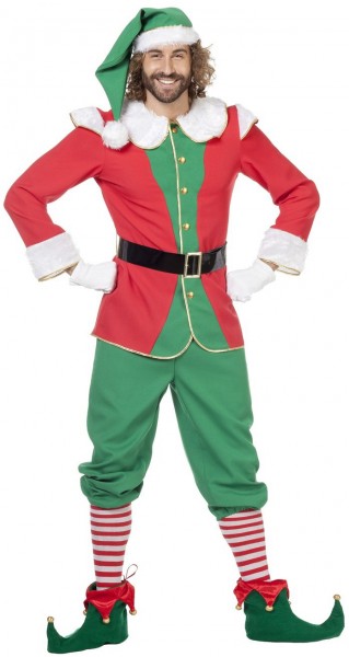 Weihnachtself Michele Herrenkostüm