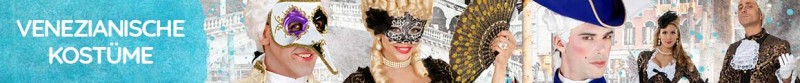 Venezianische Kostüme & Zubehör