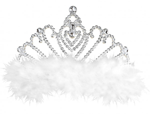 Marabufeder Tiara