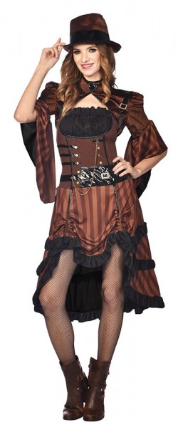 Edle Steampunk Lady Damenkostüm