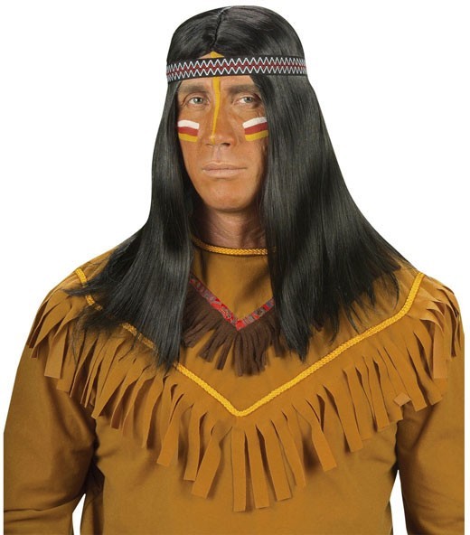 Madukwe Indianer Perücke Mit Stirnband