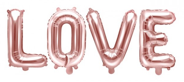 Love Letter Folienballon 1,4m x 35cm