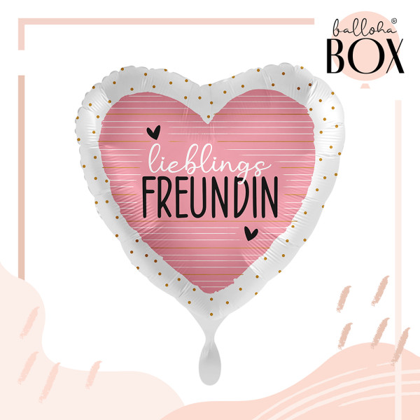 Balloha Geschenkbox DIY Lieblingsfreundin XL