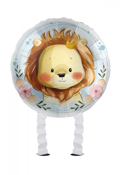 Mini Löwe Airwalker Folienballon 43cm