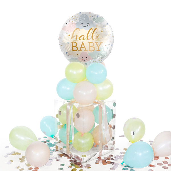 Balloha Geschenkbox DIY Hallo Baby XL