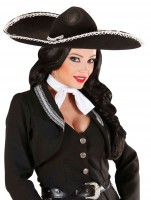 Schwarzer Filz Sombrero