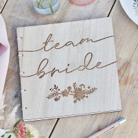 Boho Wedding Team Bride Gästebuch