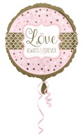 Folienballon Love Always & Forever