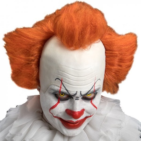 Dämonische Horrorclown Perücke