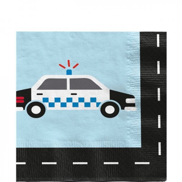 20 On the Road Papier Servietten 33cm