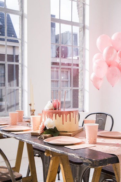 18. Geburtstag Konfetti 25g Elegant blush roségold 3