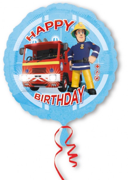 Geburtstagsballon Feuerwehrmann Sam