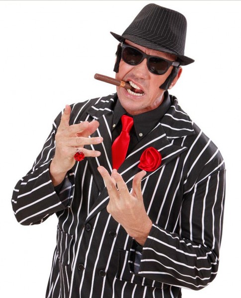 Filius Nadelstreifen Fedora Hut 3
