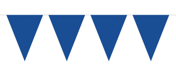 XXL Wimpelkette navy-blue 10m