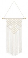 Macrame Boho Hängedeko 30 x 49cm