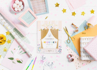 Pastell A4 Bastelpapier Set 34-teilig